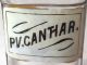 Pv.  Canthar 1894 Apothecary Glass Bottle Jar Pharmaceutical F&s St Louis Bottles & Jars photo 1