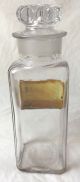 Pv.  Canthar 1894 Apothecary Glass Bottle Jar Pharmaceutical F&s St Louis Bottles & Jars photo 3