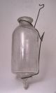 Antique 19c Medical Blown Glass Iv Drip Bottle Intravenous Tool Civil War Era Other Medical Antiques photo 6