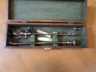 3 Antique Medical Instruments American Cystoscope / Zeiss - Kollmorgen & A.  C.  M.  I. photo