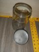 Glasco Medical Apothecary Storage Jar Canister Clear Glass W/ Metal Lid Bottles & Jars photo 3