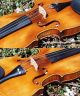 Fine Antique Czech Violin By Josef Lidl,  After Ruggeri.  Quality Build & Tone String photo 10