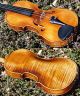 Fine Antique Czech Violin By Josef Lidl,  After Ruggeri.  Quality Build & Tone String photo 8