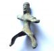 Ancient Thraco - Celtic Bronze Figure Of A Horseman.  H 39 Mm Roman photo 1
