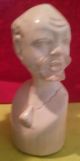 Antique/original Solid Hand Carved Bust/head Tribal/african Sculptures & Statues photo 1