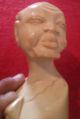 Antique/original Solid Hand Carved Bust/head Tribal/african Sculptures & Statues photo 2