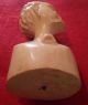 Antique/original Solid Hand Carved Bust/head Tribal/african Sculptures & Statues photo 4