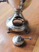 Antique Silver Plated Coffee Tea Hot Water Urn Vintage & Tea Pot Tea/Coffee Pots & Sets photo 6