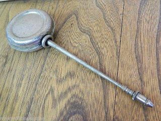 Antique Metal Banjo Sewing Gun Clock Machinist Bicycle Long Shaft Oil Can W/ Cap photo