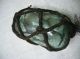 Vintage Glass Fishing Float Sausage In Net Japanese Nautical 271 Fishing Nets & Floats photo 5