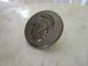 Antique 19th C Relief Silvered Brass Knight Warrior Soldier Button Buttons photo 3