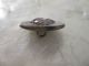 Antique 19th C Relief Silvered Brass Knight Warrior Soldier Button Buttons photo 4
