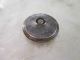 Antique 19th C Relief Silvered Brass Knight Warrior Soldier Button Buttons photo 6