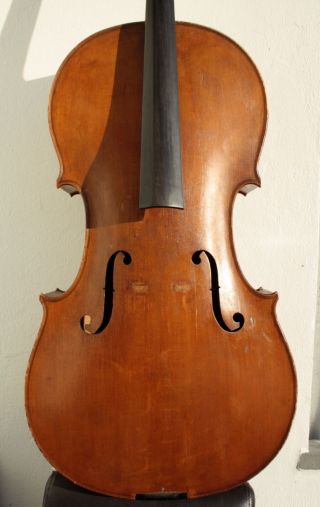 Fine Old Cello,  Violoncello Around 1880 For Restoration photo