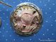 2448 – Carved Pearl Wheat Sheaf And Steel Sickle Antique Button,  Needs Tlc Buttons photo 1