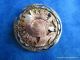 2448 – Carved Pearl Wheat Sheaf And Steel Sickle Antique Button,  Needs Tlc Buttons photo 4
