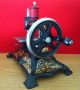 Antique Cast Iron Toy Sewing Machine - F.  Muller - Model 15 Sewing Machines photo 3