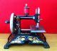 Antique Cast Iron Toy Sewing Machine - F.  Muller - Model 15 Sewing Machines photo 4