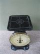 Antique Scale Standard Family Kitchen Household,  Black Paint,  Vintage,  24 Lbs Scales photo 1