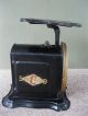 Antique Scale Standard Family Kitchen Household,  Black Paint,  Vintage,  24 Lbs Scales photo 2