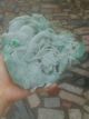 Vivid Natural Jadeite Jade Carved By Hand Towel Gourd Statue Other Antique Chinese Statues photo 1