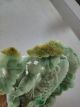 Vivid Natural Jadeite Jade Carved By Hand Towel Gourd Statue Other Antique Chinese Statues photo 2