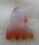 Exquisite Chinese Handwork Hetian White Red Jade Goldfish Pendant 7 Necklaces & Pendants photo 5