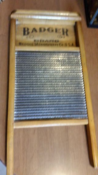 Vintage Wash Board photo