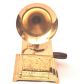 Gorgeous Vintage Style Brass Showpiece Gramophone - Home Decor - Ci08 Other Maritime Antiques photo 2