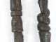 2 Hand Carved Png Spirit Sticks (wax Seals ?) Probably Massim Culture Papua Pacific Islands & Oceania photo 3