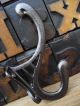 1 Vintage Style Cast Iron Coat Hook Old Art Nouveau Victorian Edwardian Style. Hooks & Brackets photo 3