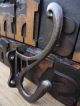 1 Vintage Style Cast Iron Coat Hook Old Art Nouveau Victorian Edwardian Style. Hooks & Brackets photo 4