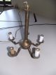 Vintage Art Deco Chandeliers 5 Arm Ceiling Light Fixture,  Repair Or Parts Chandeliers, Fixtures, Sconces photo 4