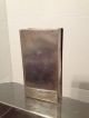 Antique Silverplate/wood Cigarette Box By Poole 1899 Other Antique Silverplate photo 4