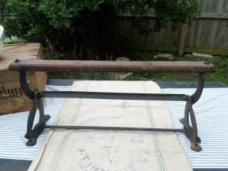 Antique Butcher Shop,  General Store Paper Cutter,  Roller Ornate Sides photo
