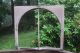 Antique Big Old England Chippy Paint Arched Wood Window 32 X 28 Aafa Windows, Sashes & Locks photo 1