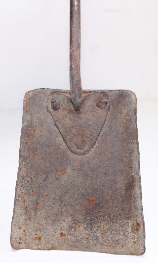 Late 18th Century Federal Era Hand Forged Hearth Shovel Great photo