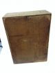 Antique Victorian Oak Sea Captain Travel Lap Writing Desk With Complete Interior 1800-1899 photo 10