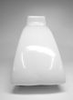 Abstract White Ceramic Double Handle Vase Mid Century Modern Mid-Century Modernism photo 2