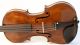 Antique Old 4/4 Violin Lab: L.  E.  T.  Carcassi 1749 Violon Geige String photo 2