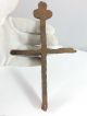 Huge Hand Forged Iron Roman/ Byzanyne/ Medieval Cross - Metal Detector Find Roman photo 1