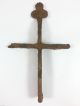 Huge Hand Forged Iron Roman/ Byzanyne/ Medieval Cross - Metal Detector Find Roman photo 4