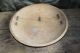 Antique Primitive Wooden Bowl Plate With Old Pepairs Primitives photo 11