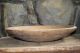Antique Primitive Wooden Bowl Plate With Old Pepairs Primitives photo 8
