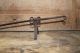 Antique Primitive Open Hearth Colonial Fowl Meat Skewer Of Meat Wrought Iron Primitives photo 2