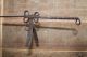Antique Primitive Open Hearth Colonial Fowl Meat Skewer Of Meat Wrought Iron Primitives photo 4