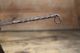 Antique Primitive Open Hearth Colonial Fowl Meat Skewer Of Meat Wrought Iron Primitives photo 5