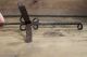 Antique Primitive Open Hearth Colonial Fowl Meat Skewer Of Meat Wrought Iron Primitives photo 6