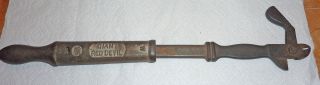 Antique Nail Puller,  Smith & Hemenway,  Usa,  101,  Giant Red Devil,  1920 ' S photo