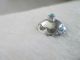 Antique Pre 1940 Navajo Turquoise Sterling Silver Button 3/4 